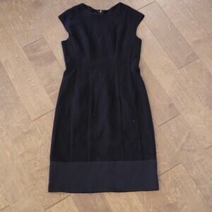 Narciso Rodrigues Sleeveless Midi Dress Black Womens Size 46